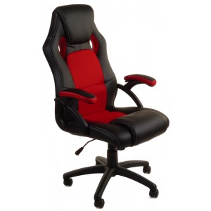 Scaun de gaming XRace Negru-Rosu